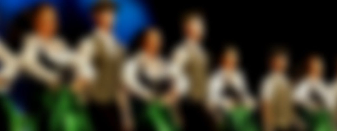 Verschwommener Hintergrund der Danceperados of Ireland
