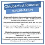 Oktoberfest 2022 erste Info